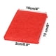 thumbnail image 2 of Esponja de fregado de 6"x4" sin rayones, almohadillas de limpieza rojas, 3 piezas, 2 of 7