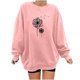 thumbnail image 1 of ICHUANYI Liquidación Sudadera con capucha de manga larga con cuello redondo y estampado de moda para mujer ICHUANYI WER202308231785, 1 of 6