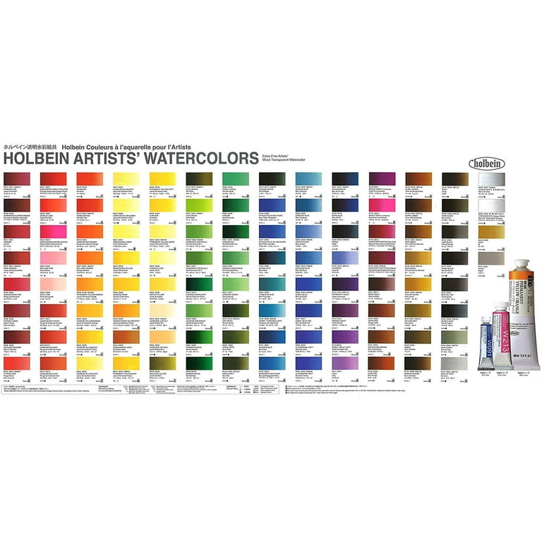 Holbein : Artists' Watercolour : Botanical : 5ml : Set of 24