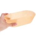 thumbnail image 4 of AURARMLET Golden Disposable Greaseproof Paper Hot Dog Holders Snack Trays for Parties 50 Pieces, 4 of 8
