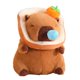 thumbnail image 2 of Carpincho de Peluche de Juguete, Animal de Peluche de con Burbujas de Mocos Extraíbles, Decoración de Guardería, Muñeco de Animal de Juguete pan c, 2 of 8