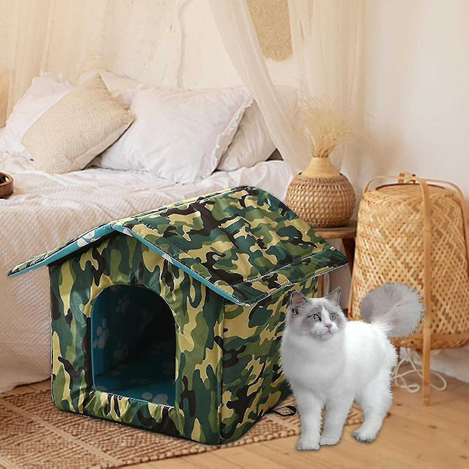 Igloo outdoor cat house discount