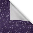 thumbnail image 3 of Ambesonne Astrology Kitchen Curtains, Zodiac Constellations, 55"x39", Indigo Grey White, 3 of 3