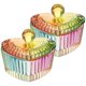 thumbnail image 4 of Nail Art Dish Designed For Beginners Compact Glass Nail Cups 3.8x3.7cm Perfect For Mixing Acrylic Liquids And Powders 2Pcs, 4 of 4