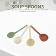 thumbnail image 6 of Mobutofu 4Pcs Heat-Resistant Ceramic Soup Spoons for Multi-Function Use, 6 of 8