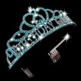thumbnail image 2 of Sparklane Pink Birthday Crown and Sash Set, Women's Princess Birthday Accessory, One Size, Female, Girls, 2 of 15