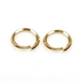 thumbnail image 3 of 5 pc 304 Stainless Steel Jump Ring Open Jump Rings Golden 12 Gauge 14x2mm Inner Diameter: 10.5mm 304 Stainless Steel, 3 of 3