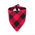 thumbnail image 4 of 3 Pcs Cotton Pet Bandana Scarf Checked Patterns Dog Triangle Bibs Triangle Lovely Dog Accessories, 4 of 8
