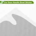 thumbnail image 6 of Unique Bargains Universal 51x89mm Car Door Cup Protector Sticker Anti-Scratches+Auto Door Handle Protective Film 1 Set Silver Tone, 6 of 6