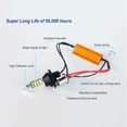 thumbnail image 2 of fastboy 2 Pieces Universal Car Daytime Running Turn Light Vehicle Signal Lamp DRL Automotive Automobile Modified Lighting Spare Parts Type 2, 2 of 6