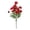 Red, variant on Verdsylv Artificial Bloom Bouquet - Multi Colored Silk Flower - Realistic & Low Maintenance - for Home Dining Table, Outdoor Garden Or Office Desk - Bright, Cheery & Never Dies, Purple