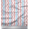 thumbnail image 1 of Soimoi Poly Georgette Fabric Waves Artistic Fabric Prints By Yard 42 Inch Wide, 1 of 3