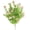 Pink, variant on 1 Pc Artificial Wildflowers Bouquet, 13.39" Faux Plastic Flowers for Window Box Cemetery Decor, Pure White