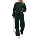 thumbnail image 1 of Conjunto de Chándal PRETTYGARDEN 2 Piezas Pantalón Ancho Talla Grande, 1 of 9
