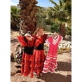 thumbnail image 2 of La señorita traje de flamenca española disfraz de princesa - niñas / niños - rojo / negro (talla 6 - 5-6 años, rojo negro) La Senorita 43207-44161, 2 of 2