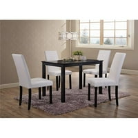 Black Set Of 4 Dining Chairs Walmart Com