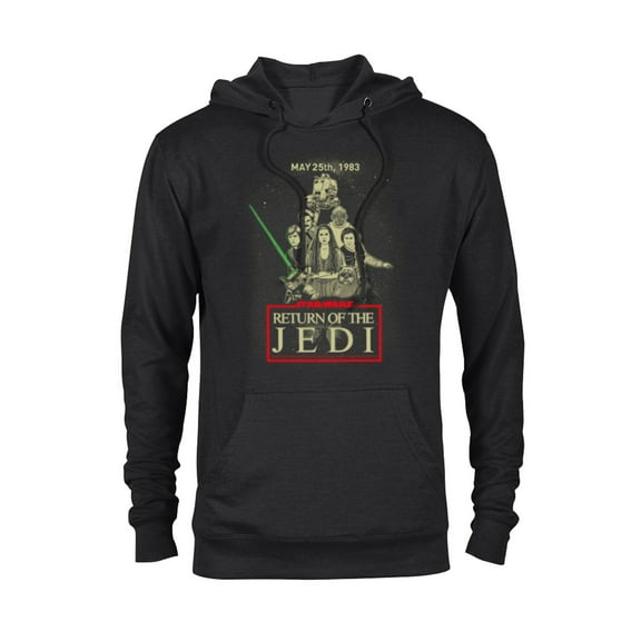Star Wars Return of the Jedi 40th Anniversary May 25th 1983 - Pullover Hoodie for Adults - Customized-Black