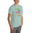 thumbnail image 6 of Born in the 60s Raised in the 70s Rocked in the 80s - Gen X Unisex t-shirt (Heather Prism Dusty Blue, XS), 6 of 6