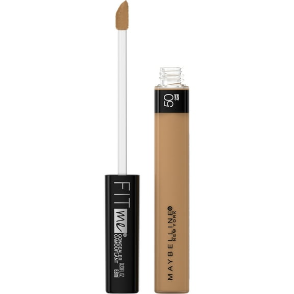 Maybelline Fit Me Liquid Concealer Makeup, Natural Coverage, Oil-Free, Cafe, 0.23 fl oz