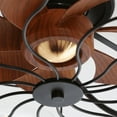 thumbnail image 4 of 20"Ceiling Fan with Light and Remote Control,Caged Ceiling Fan with 6-Speed Reversible DC Motor,7-ABS Fan Blades, 4 of 7