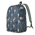 thumbnail image 2 of Hand-drawn Dog Graphic School Backpack – Large Capacity Travel Backpack with Durable Oxford Material and Anti-theft Multifunctional Features for Pet Lovers and Students, 2 of 5