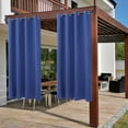 thumbnail image 2 of REGALWOVEN Blackout Curtains 2 Panels for Bedroom with Black Liner , Double Layer Grommet Thermal Insulated Living Room Curtain Dark Blue 42"Wx84"L, 2 of 7