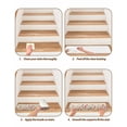 thumbnail image 5 of Stair Treads for Wooden Steps,Pink Orange Teal Spring Floral Peel Stick Stair Treads W/ Adhesive,Watercolor Botanical Summer Flowers Non Slip Indoor Stairs Runner Rugs Mats for Elders Dog 8"x30"15PCS, 5 of 7