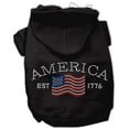 thumbnail image 5 of Pet, Dog  Cat Hoodie Rhinestone, "Classic American", 5 of 5