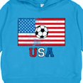 thumbnail image 3 of Inktastic USA Soccer Toddler Hoodie, 3 of 4