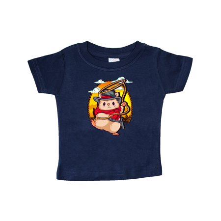 

Inktastic Cowboy Baby Clothes Hamster Gift Baby Boy or Baby Girl T-Shirt