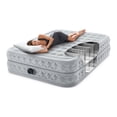 thumbnail image 4 of Intex 64489ED Dura Beam Supreme Air Flow Air Mattress with Built In Pump, Queen, 4 of 7