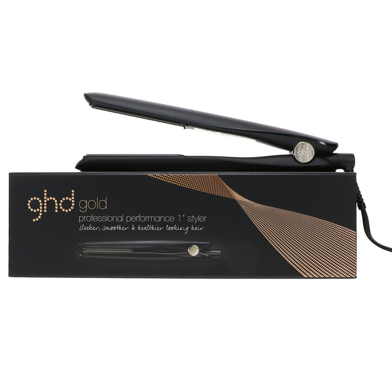 ghd Gold Styler ― 1 Flat Iron Hair Straightener, Black 
