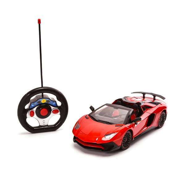 Buy Wonder Products Remote Control 1:12 Scale Car Forward & Backward Funtion 27 MHZ, Convertible Car With Lights Suitable From 6 Years + Orange