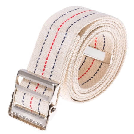 COW&COW Gait Belt 60inch - with Metal Buckle - Transfer Walking and Standing Assist Aid for Caregiver Nurse Therapist 2 inches(Beige)