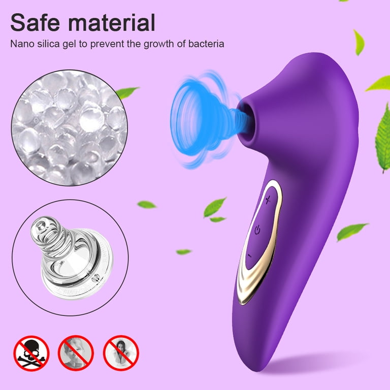 purple jelly vibrators for women Amazon.com: Healthy Vibes Powerful Vibrating Slim Suction Cup Dildo main image 0