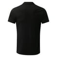thumbnail image 5 of Outfmvch polo shirts for men Male Summer Print T Shirt Elastic Turn Down Collar Short Sleeve T Shirt womens tops Black, 5 of 5