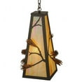 thumbnail image 7 of Meyda Tiffany 147494 Lone Pine 19" Wide Pendant - Rust / Oil Rubbed Bronze, 7 of 7