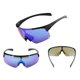 thumbnail image 2 of Gafas Ciclismo con 3 Lentes Intercambiables UV400 Gafas Deportivas MTB Labymos Gafas de sol, 2 of 7