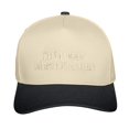 thumbnail image 7 of Women's Two Toned Embroidered Trucker Hat, "I’m Nicer When I’m Tan" Baseball Cap with Breathable Cotton, Vintage Adjustable Snapback Sun Hat for Outdoor Casual Daily Wear Beige, 7 of 7