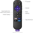 thumbnail image 4 of Roku Express 4K+ Streaming Player, HD/4K/HDR, Roku Voice Remote with TV Controls, Free & Live TV, Premium HDMI Cable & Smooth Wi-Fi, with 5AVE HDMI Cable and USB Extension Cord, 4 of 5