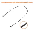 thumbnail image 4 of Uxcell Cotton Hang Tag String Snap Lock Price Tag Fastener Ties 100 Pcs Black 9.8 in, 4 of 7