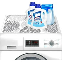 Washer and Dryer Covers for the Top 23.6“ x 19.7", – Waterproof, Non-Slip Laundry Machine Protector Mat for Dust, Scratch – Fits Most Washers, Dryers, Laundry Room Organization Essentials Accessories