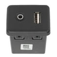 thumbnail image 2 of AUX USB Socket Connector, AUX USB Interface Socket Jack 13599456 Easy Install Stable Performance Smoother Driving  for Insignia A  K, 2 of 7
