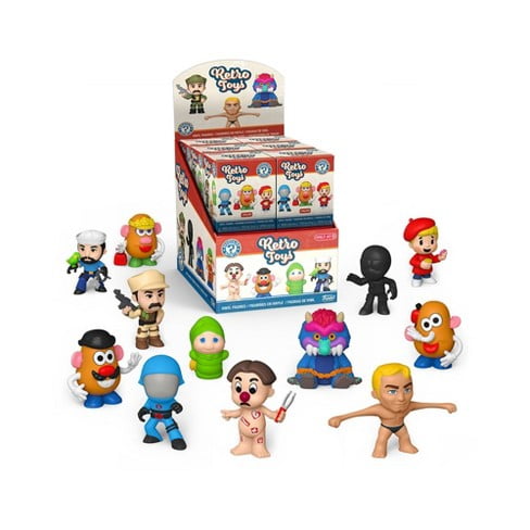 funko blind mystery figures retro toys mini case box walmart