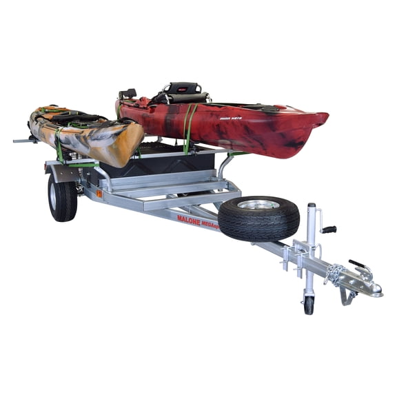 Malone MegaSport 2-Boat SaddleUp Pro Trailer Package