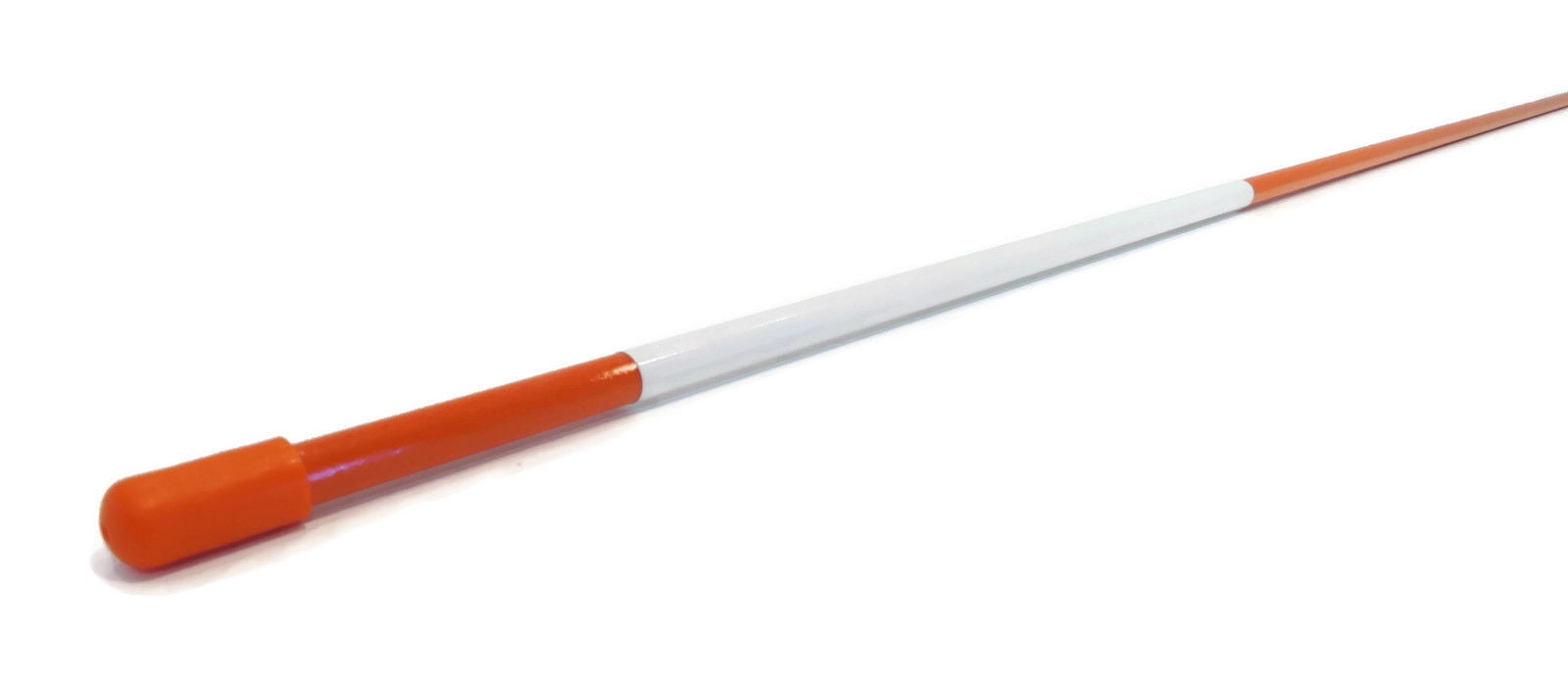 Pack of 100 Pathway Sticks 48 inches 5/16 inch Orange with Cap & Tapered End 
