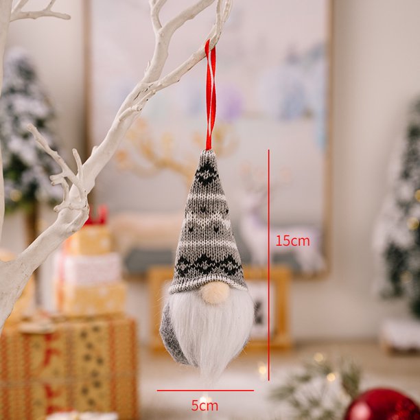 Natal Christmas Swedish Gnome Santa Plush Toys Doll Ornaments Holiday Home Christmas Decorations For Family Kids Christmas Gift