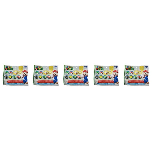 Collector Rings Super Mario 1 Random Blind 5 Packs