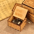 thumbnail image 3 of Kuymtek La Vie In Rose Music Box Cute Hand Crank Clockwork Novel para Marido Esposa Familia, 3 of 8