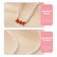 thumbnail image 3 of Collar de collar digital de ángelCollar de moda de la cadena de clavícula de perlas Collar, 3 of 5